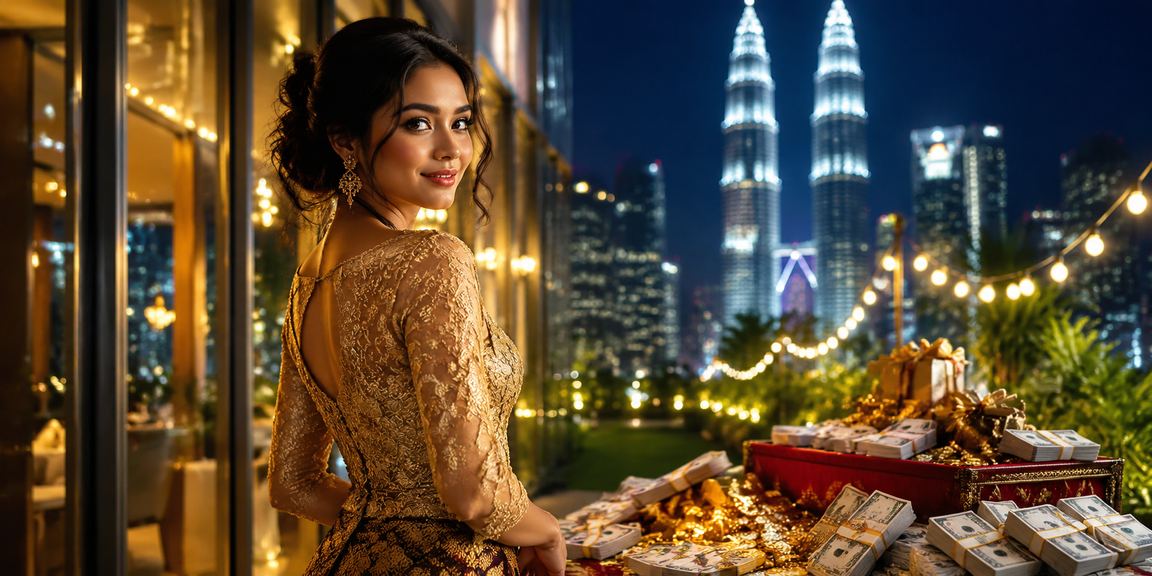 Pengguna Kuala Lumpur berpakaian kebaya menerima bonus cashback kh3